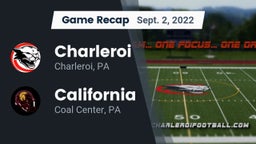 Recap: Charleroi  vs. California  2022