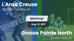 Matchup: L'Anse Creuse vs. Grosse Pointe North  2017