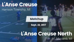 Matchup: L'Anse Creuse vs. L'Anse Creuse North  2017
