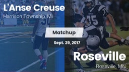 Matchup: L'Anse Creuse vs. Roseville  2017