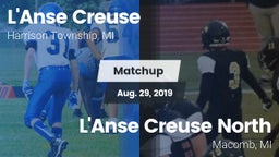 Matchup: L'Anse Creuse vs. L'Anse Creuse North  2019