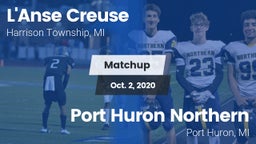 Matchup: L'Anse Creuse vs. Port Huron Northern  2020