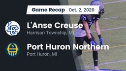 Recap: L'Anse Creuse  vs. Port Huron Northern  2020