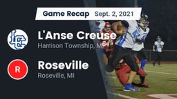 Recap: L'Anse Creuse  vs. Roseville  2021