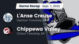 Recap: L'Anse Creuse  vs. Chippewa Valley  2022