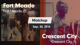 Matchup: Fort Meade vs. Crescent City  2016
