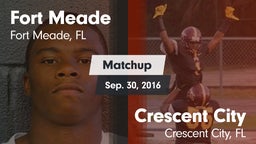 Matchup: Fort Meade vs. Crescent City  2015