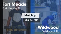 Matchup: Fort Meade vs. Wildwood  2015