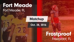 Matchup: Fort Meade vs. Frostproof  2015