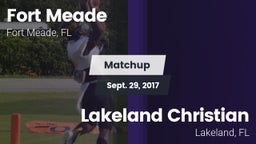 Matchup: Fort Meade vs. Lakeland Christian  2017