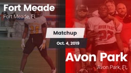 Matchup: Fort Meade vs. Avon Park  2019