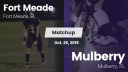 Matchup: Fort Meade vs. Mulberry  2019
