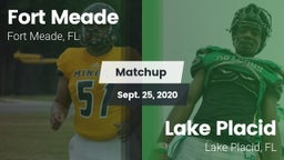 Matchup: Fort Meade vs. Lake Placid  2020