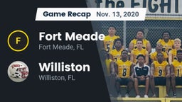 Recap: Fort Meade  vs. Williston  2020