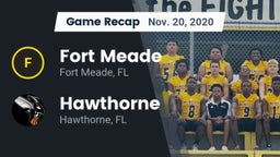 Recap: Fort Meade  vs. Hawthorne  2020