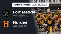 Recap: Fort Meade  vs. Hardee  2022
