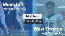 Matchup: Montclair High vs. West Orange  2016