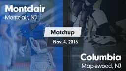 Matchup: Montclair High vs. Columbia  2016