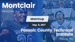 Matchup: Montclair High vs. Passaic County Technical Institute 2017