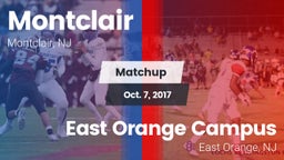 Matchup: Montclair High vs. East Orange Campus  2017