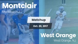 Matchup: Montclair High vs. West Orange  2017