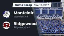 Recap: Montclair  vs. Ridgewood  2017
