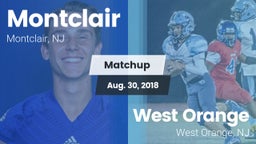 Matchup: Montclair High vs. West Orange  2018