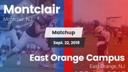 Matchup: Montclair High vs. East Orange Campus  2018