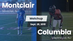 Matchup: Montclair High vs. Columbia  2018