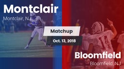 Matchup: Montclair High vs. Bloomfield  2018