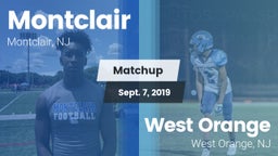 Matchup: Montclair High vs. West Orange  2019