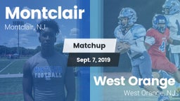 Matchup: Montclair High vs. West Orange  2019