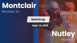 Matchup: Montclair High vs. Nutley  2019