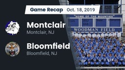 Recap: Montclair  vs. Bloomfield  2019