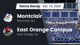 Recap: Montclair  vs. East Orange Campus  2020