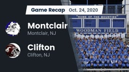 Recap: Montclair  vs. Clifton  2020