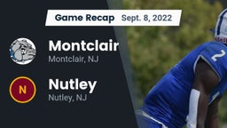 Recap: Montclair  vs. Nutley  2022