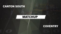 Matchup: Canton South vs. Coventry  2016