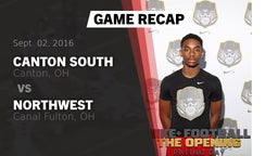 Recap: Canton South  vs. Northwest  2016