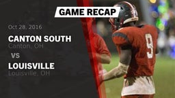 Recap: Canton South  vs. Louisville  2016