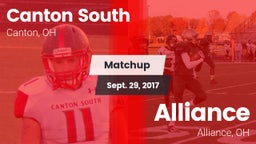 Matchup: Canton South vs. Alliance  2017