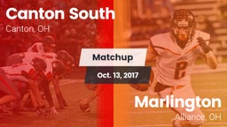 Matchup: Canton South vs. Marlington  2017