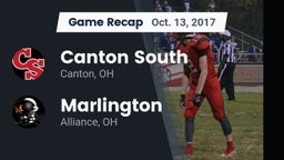 Recap: Canton South  vs. Marlington  2017
