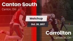 Matchup: Canton South vs. Carrollton  2017