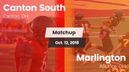 Matchup: Canton South vs. Marlington  2018