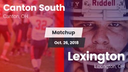 Matchup: Canton South vs. Lexington  2018