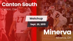 Matchup: Canton South vs. Minerva  2019