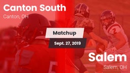 Matchup: Canton South vs. Salem  2019