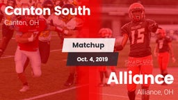 Matchup: Canton South vs. Alliance  2019
