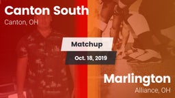 Matchup: Canton South vs. Marlington  2019